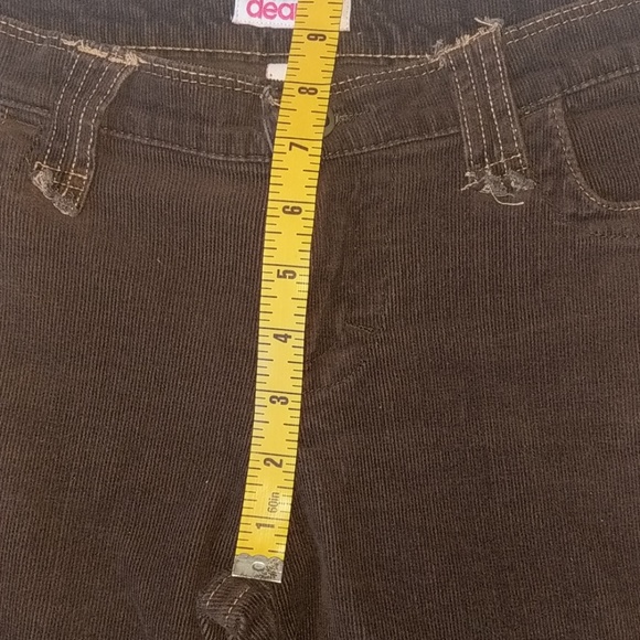 Dear AB corduroy brown ankle pants sz 8 - Picture 5 of 7